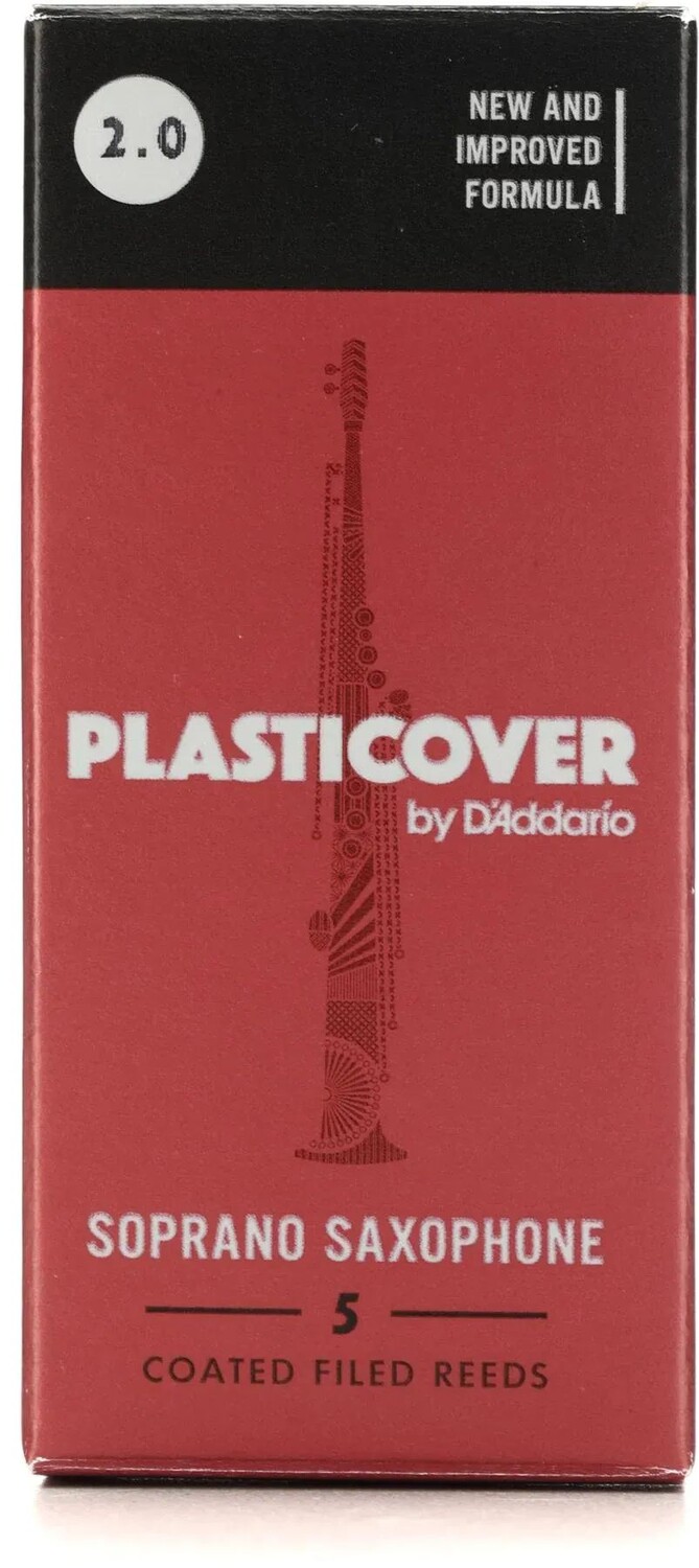 

Трости для саксофона-сопрано D'Addario Plasticover - 2,0 (5 шт.)