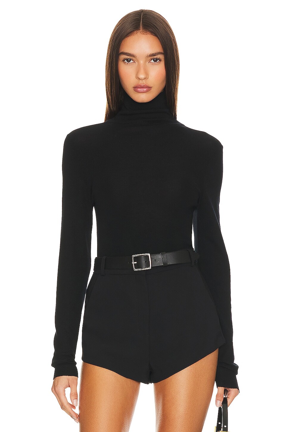 

Топ AEXAE Wool Sheer, черный