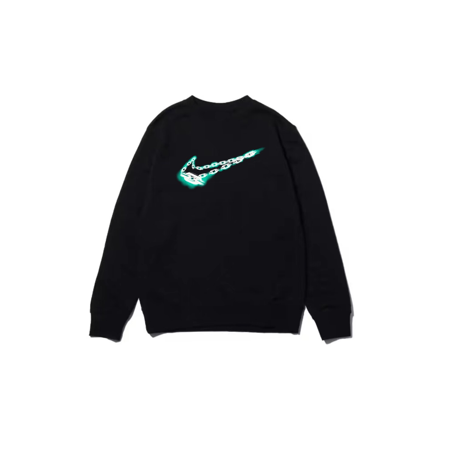 

Толстовка унисекс черная Nike, черный