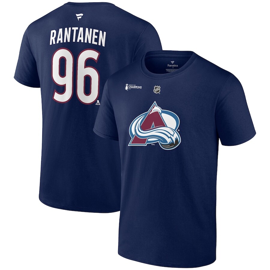 

Футболка с коротким рукавом Fanatics Branded Colorado Avalanche, нави