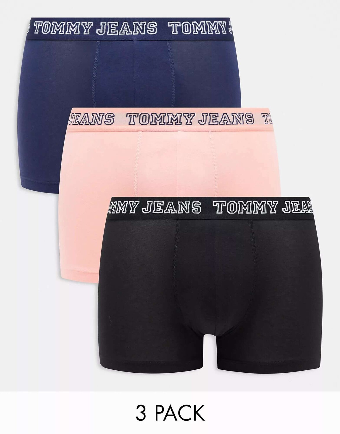 

Три пары университетских плавок Tommy Jeans синего/розового/черного цвета Tommy Hilfiger