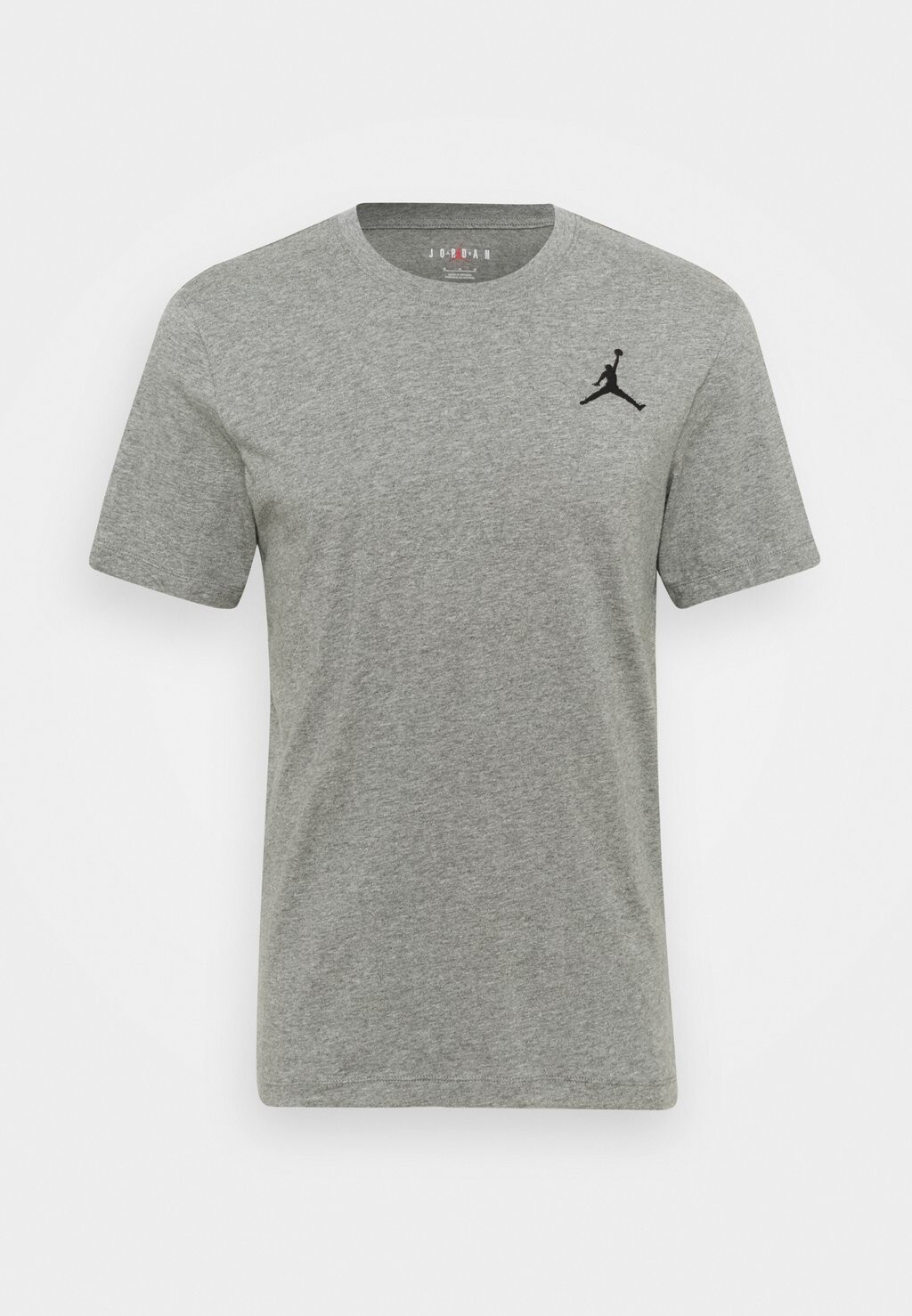 

Базовая футболка Jumpman Crew Jordan, цвет carbon heather/black
