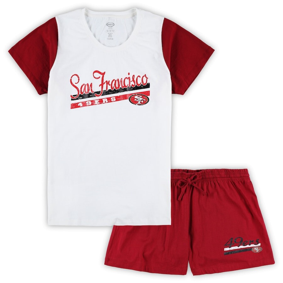 

Пижамный комплект Concepts Sport San Francisco 49Ers, белый
