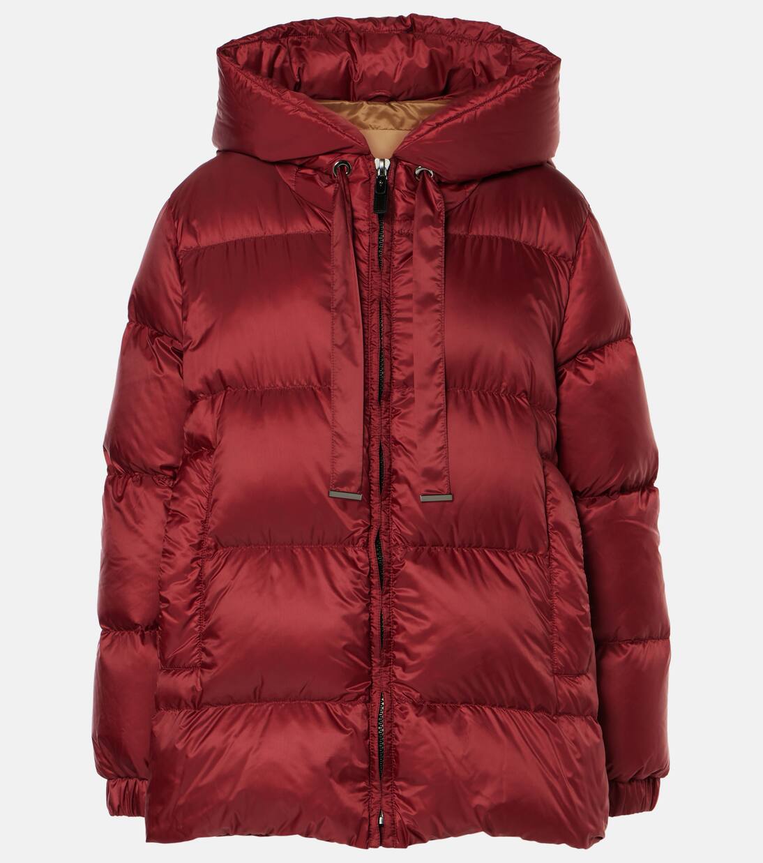 

Пуховик Cube Seia Max Mara, цвет rich red