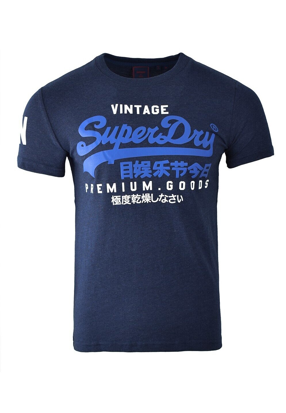 

Футболка с принтом Superdry, синий