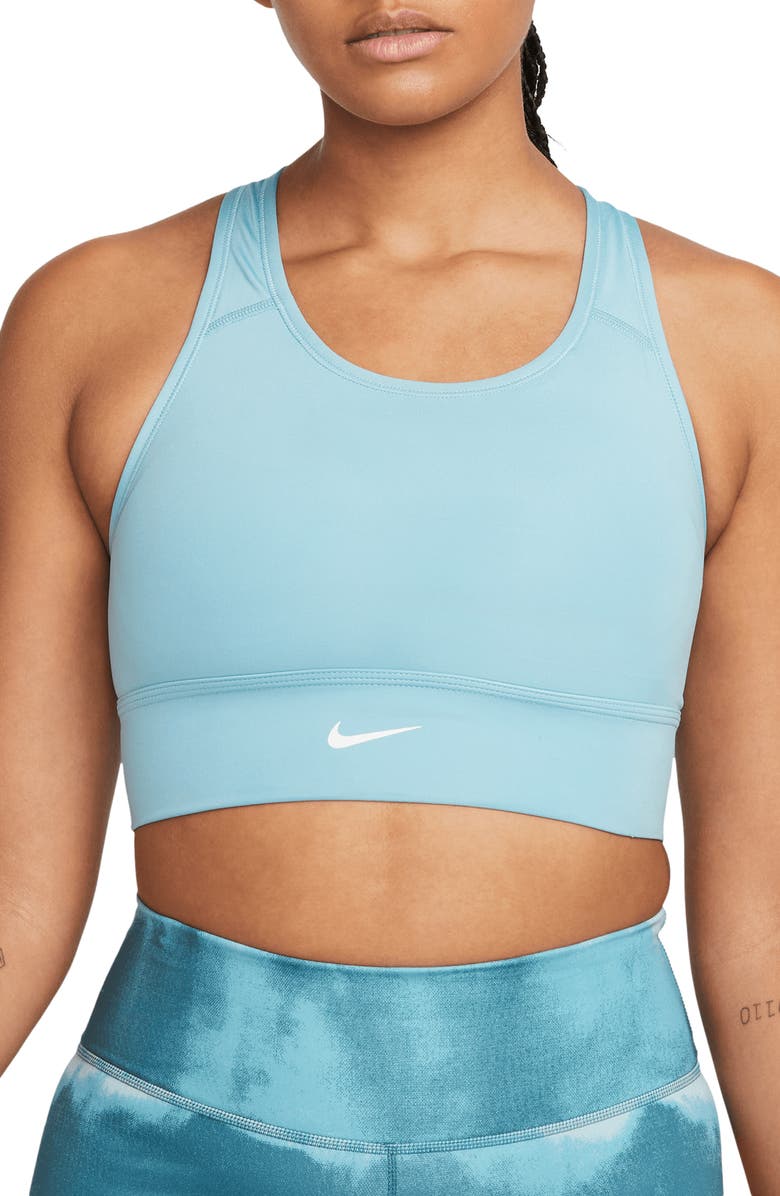 Спортивный топ бра Nike Dri Fit Swoosh