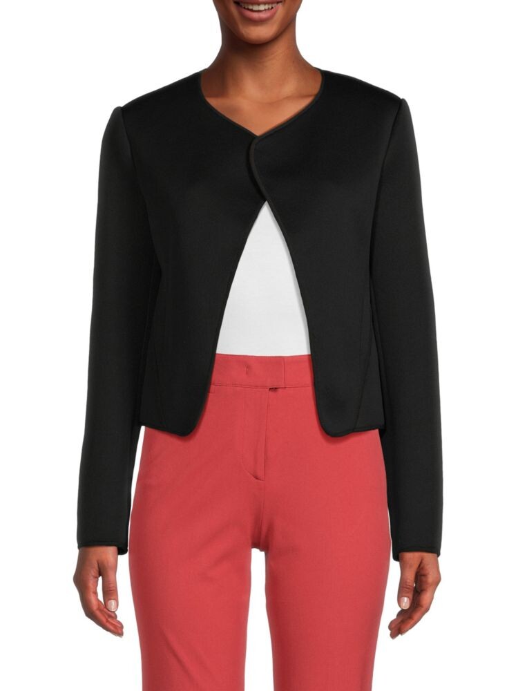 

Полушерстяная куртка Constance Style Back со спинкой Derek Lam 10 Crosby, цвет Ivory Black