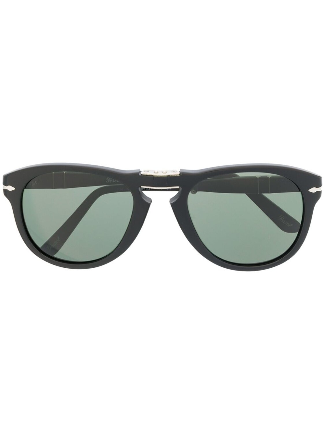 

Солнцезащитные очки в круглой оправе Persol, черный
