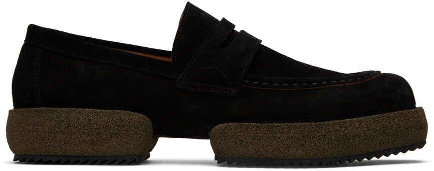 

Черные лоферы на платформе Dries Van Noten, Черный, Черные лоферы на платформе Dries Van Noten