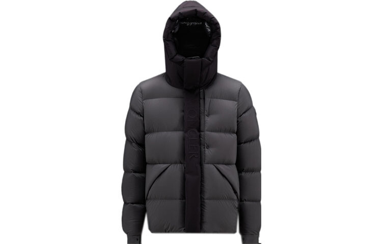 

Moncler Мужской пуховик, Угольно-серый
