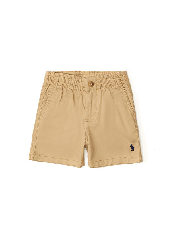 

Хаки бежевые шорты для маленьких мальчиков Polo Ralph Lauren