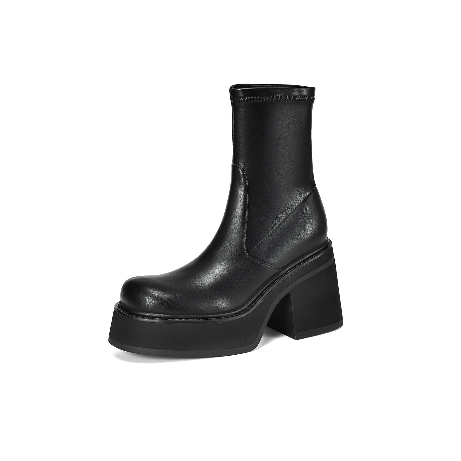 

Ботильоны женские Amazing Cure, цвет Black Fleece-lined