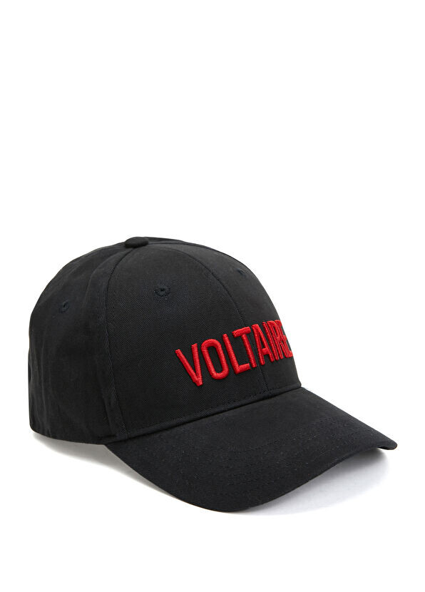 

Женская шапка с вышивкой логотипа Zadig&Voltaire, черный