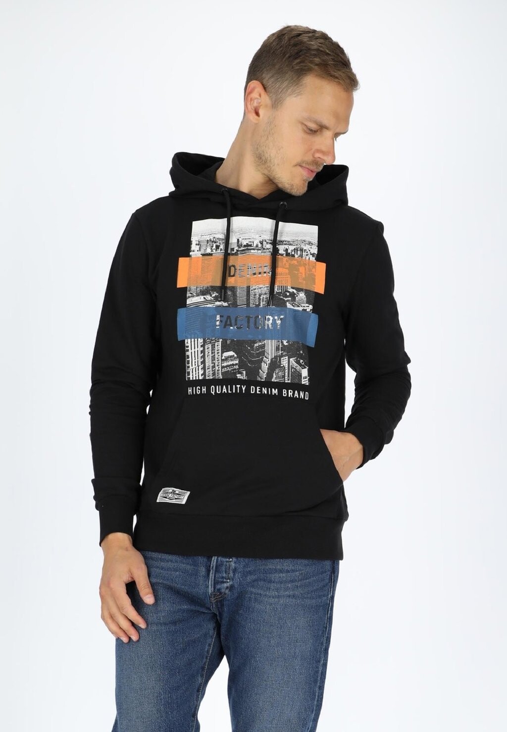 

Толстовка с капюшоном Denim Factory