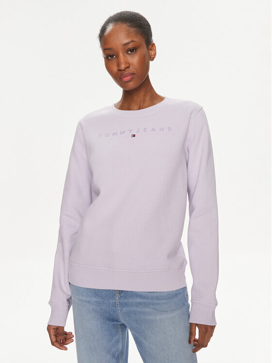 

Толстовка обычного кроя Tommy Jeans, фиолетовый