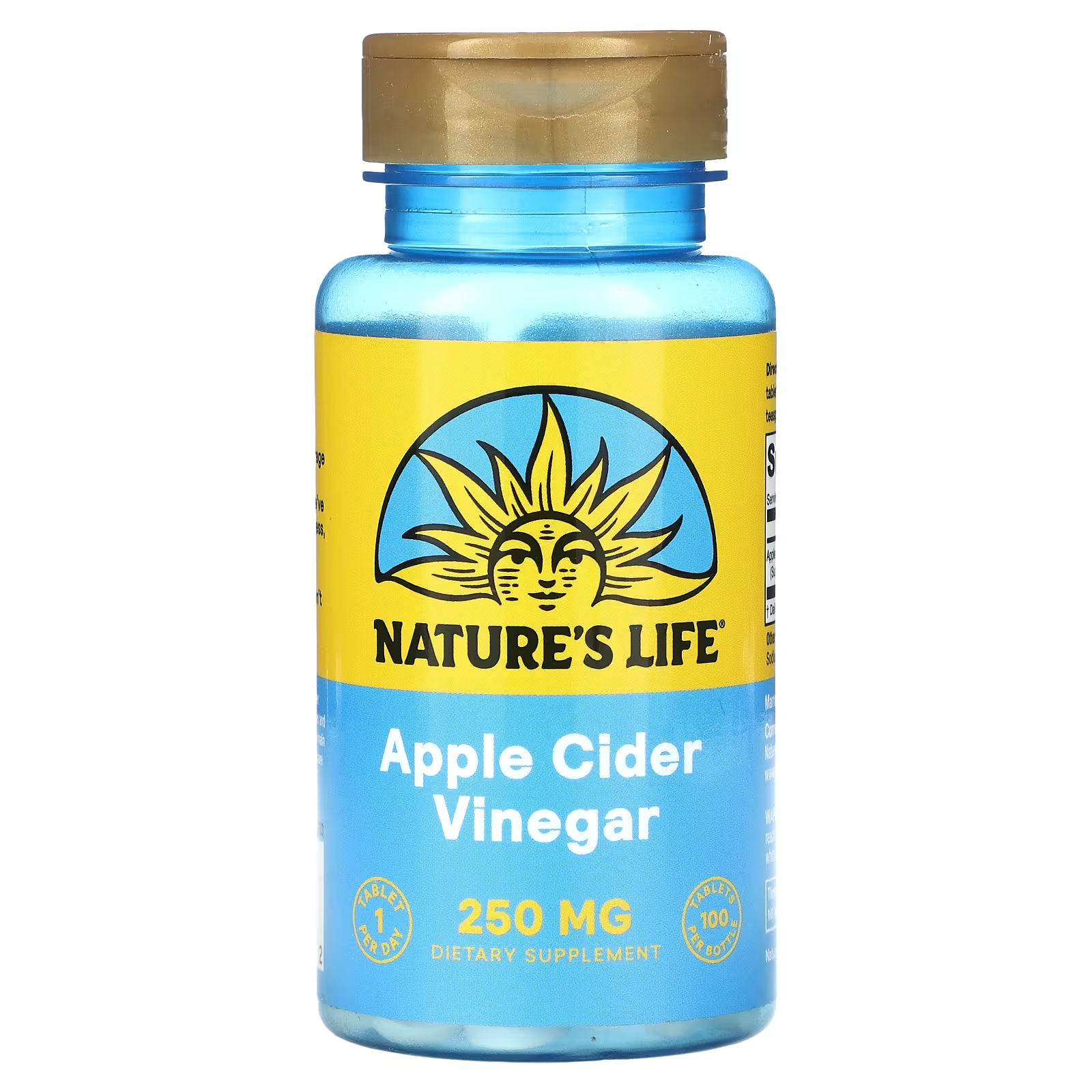Пищевая добавка Nature's Life Apple Cider Vinegar 250 мг