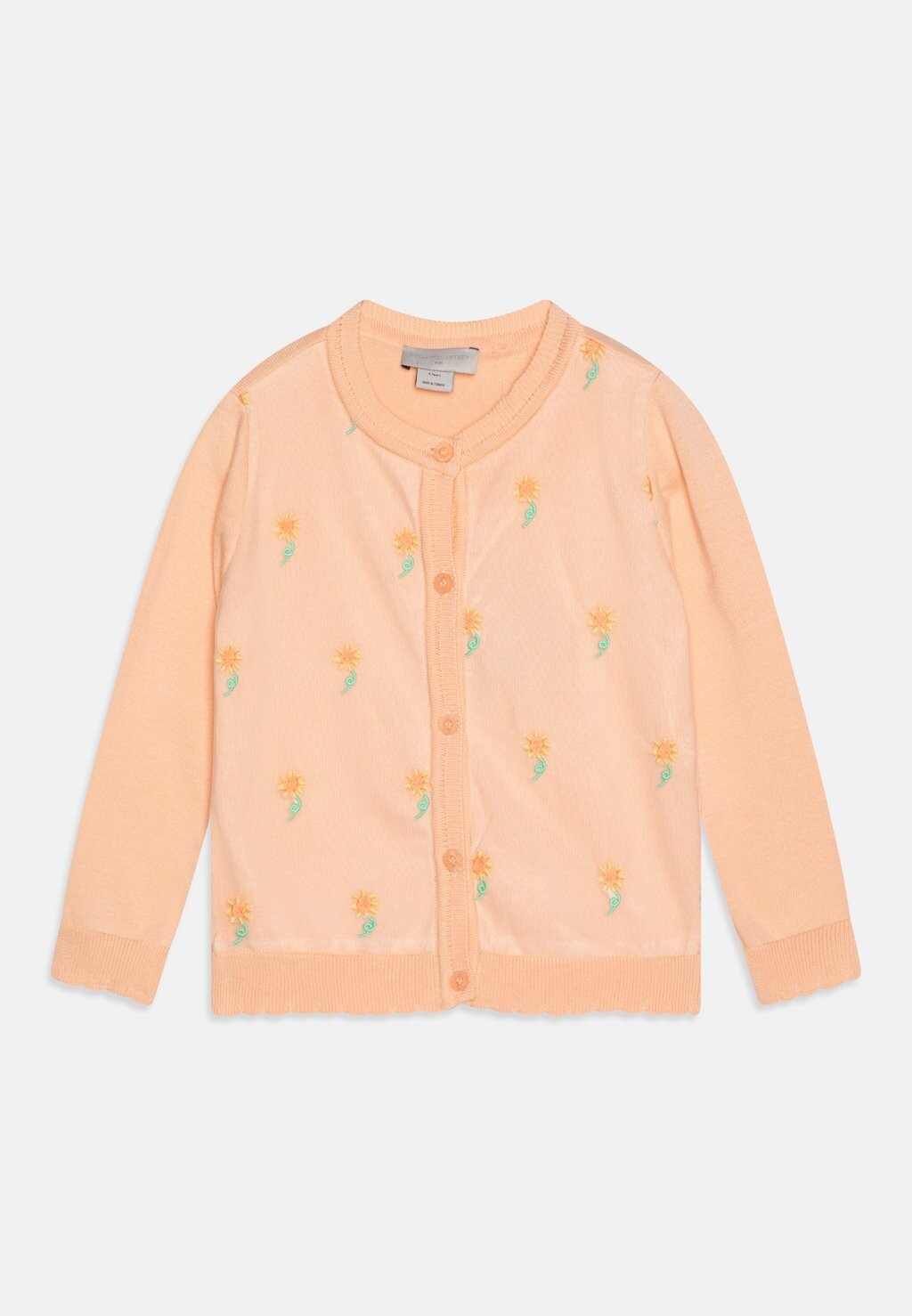 Кардиган GIRL Stella McCartney Kids, цвет salmon