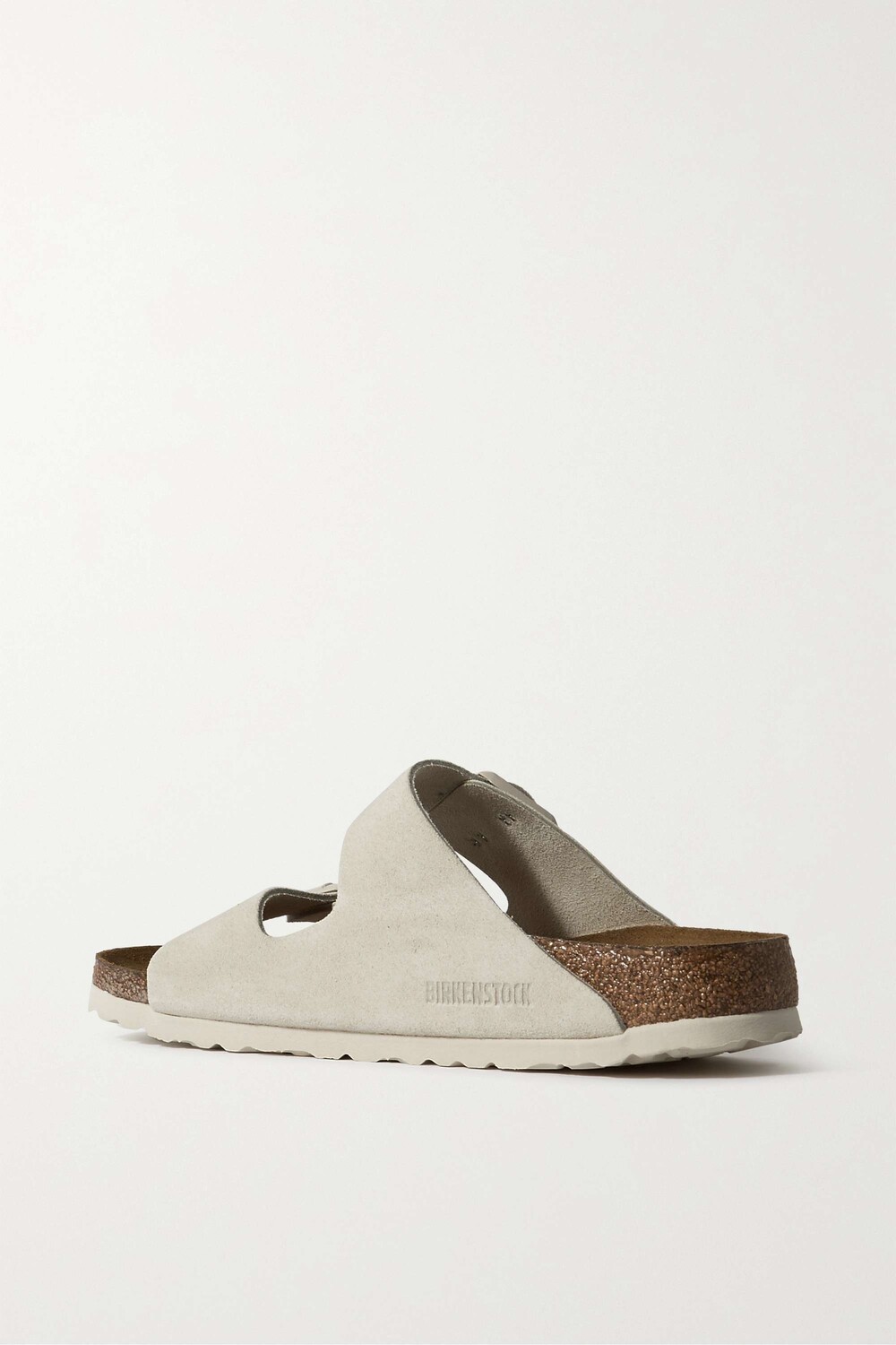 

BIRKENSTOCK замшевые сандалии Arizona, слоновая кость