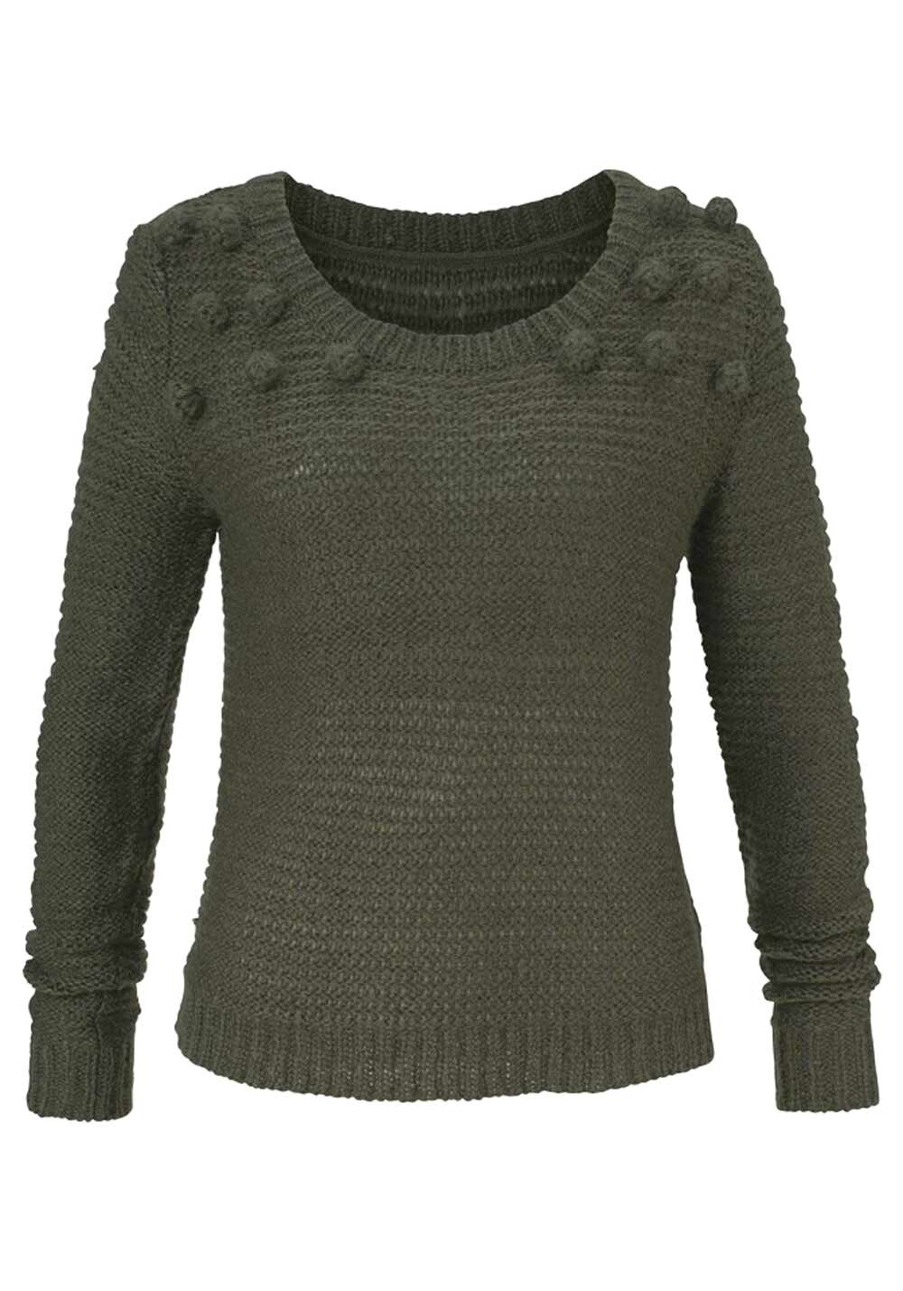 

Толстовка Aniston CASUAL Pullover, зеленый