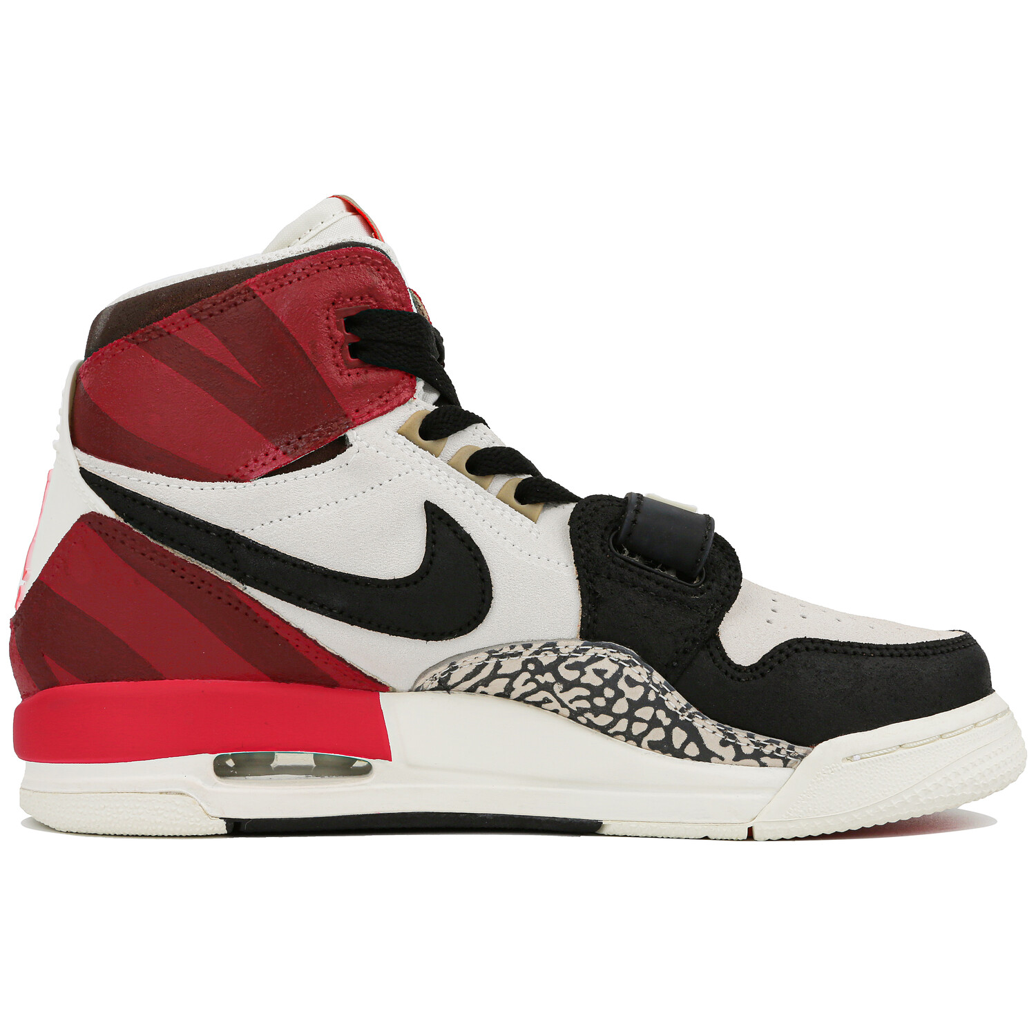 

Кроссовки JORDAN Legacy 312 Vintage Basketball Shoes Women's High-Top Black Red