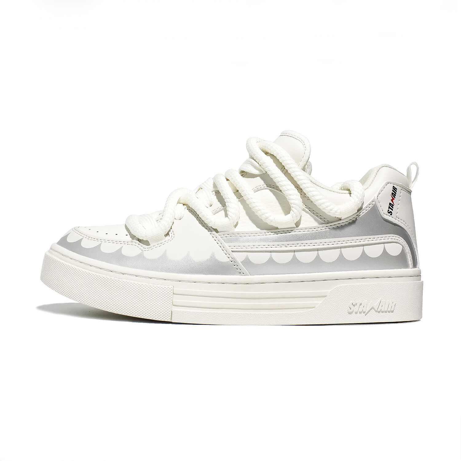 

Кроссовки STANAIR Play Cool 1.0 Skateboarding Shoes Unisex Low-top, черный/белый