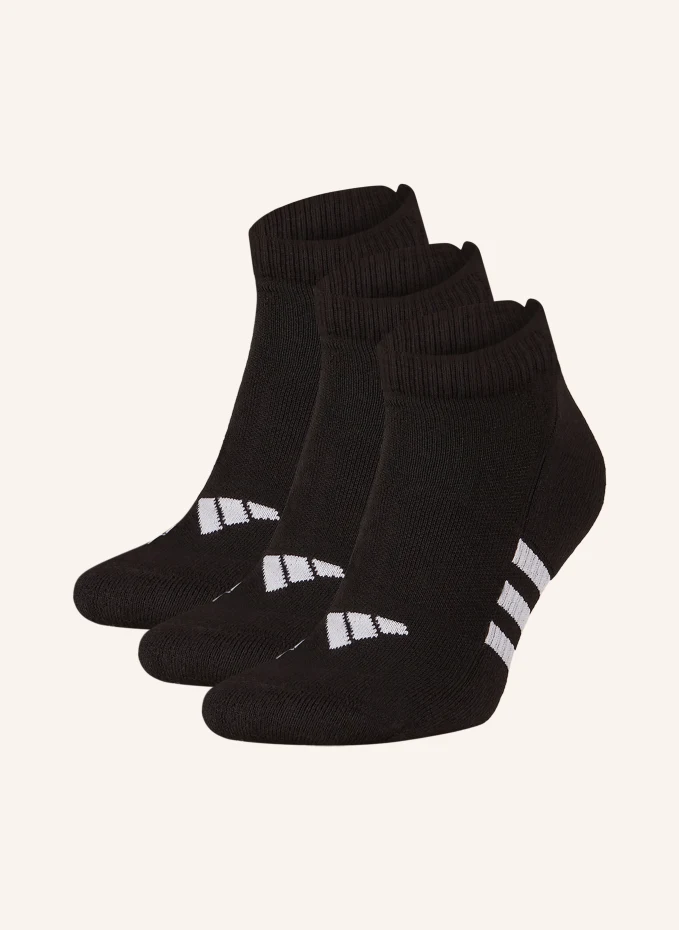 

Комплект из 3 спортивных носков performance cushioned low Adidas, черный