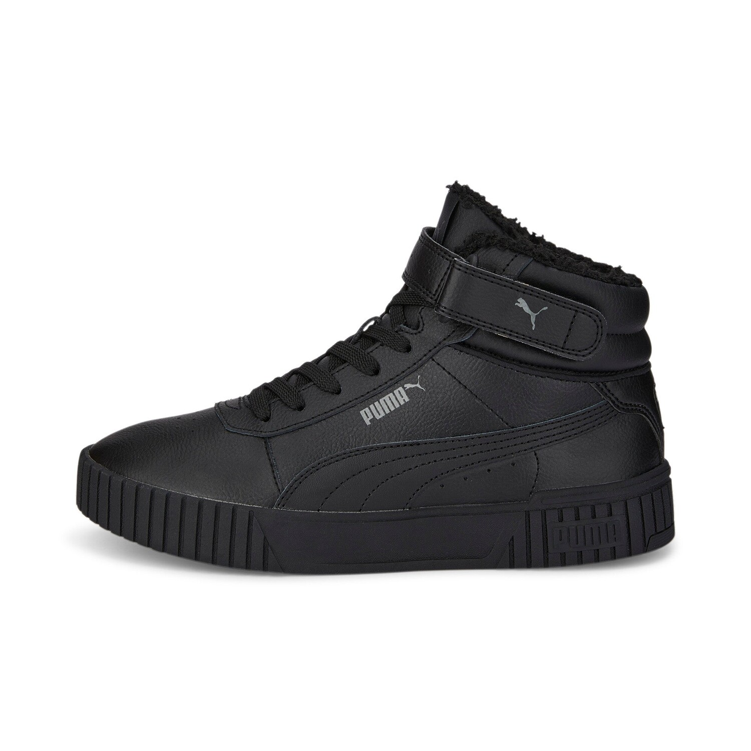 

Женские кроссовки PUMA Carina 2.0 Mid Winter, цвет Black/Black/Dark Shadow