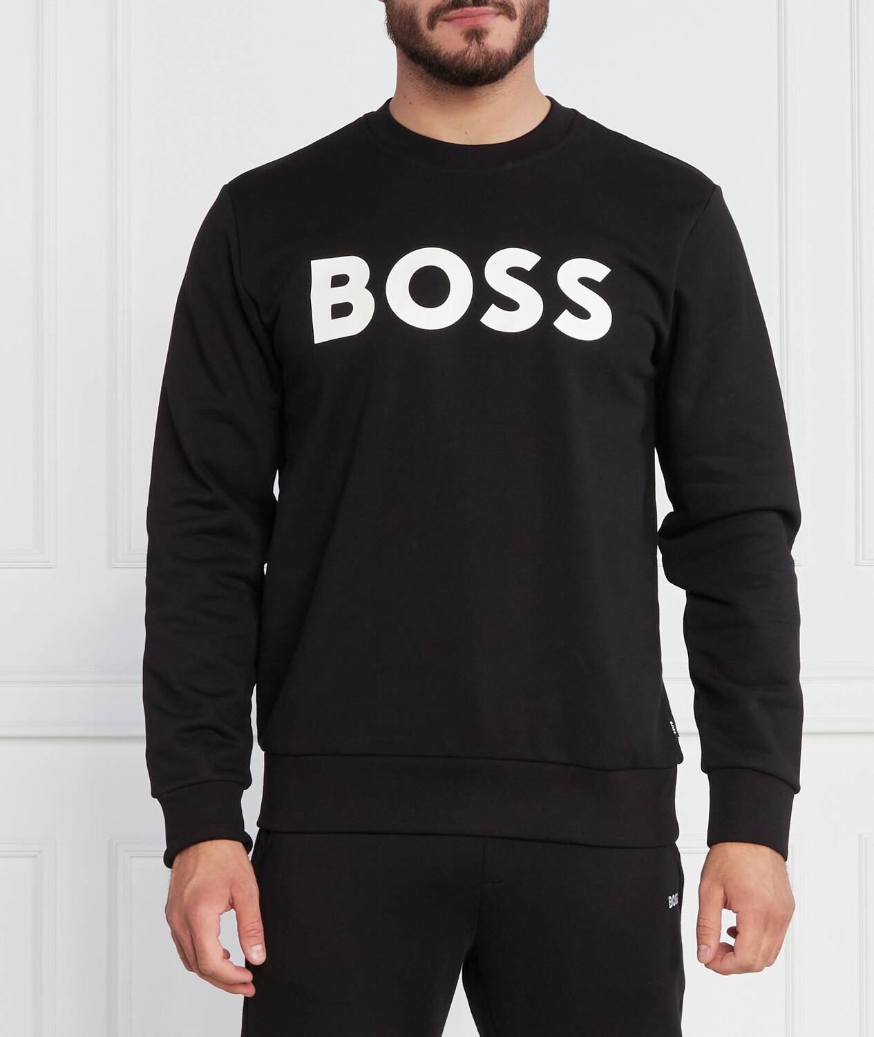

Толстовка BOSS BLACK Soleri 02 Regular Fit, черный