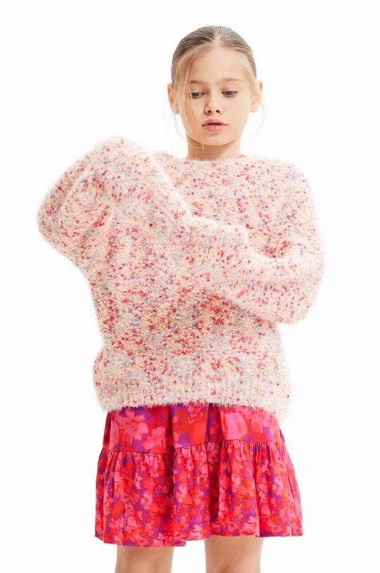 

Детский свитер из смесовой шерсти Desigual, мультиколор