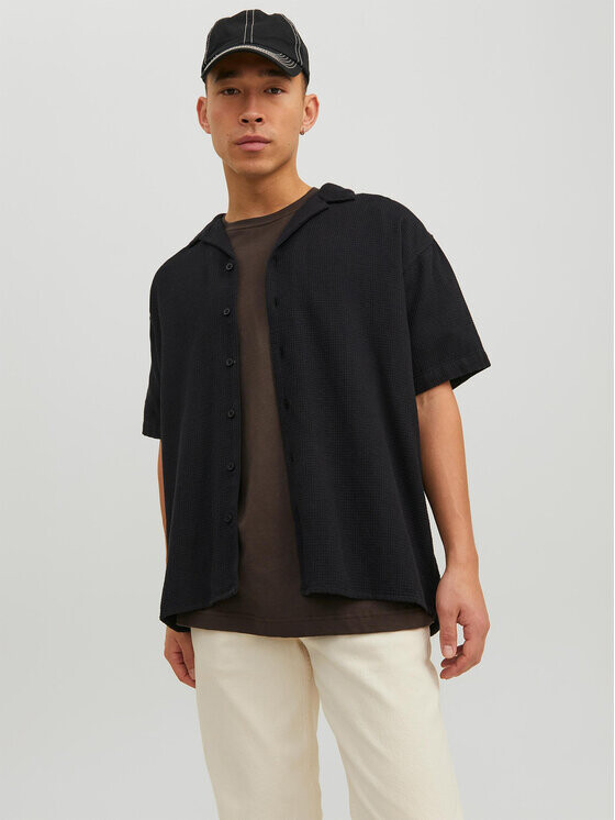 

Рубашка свободного кроя Jack&Jones, черный