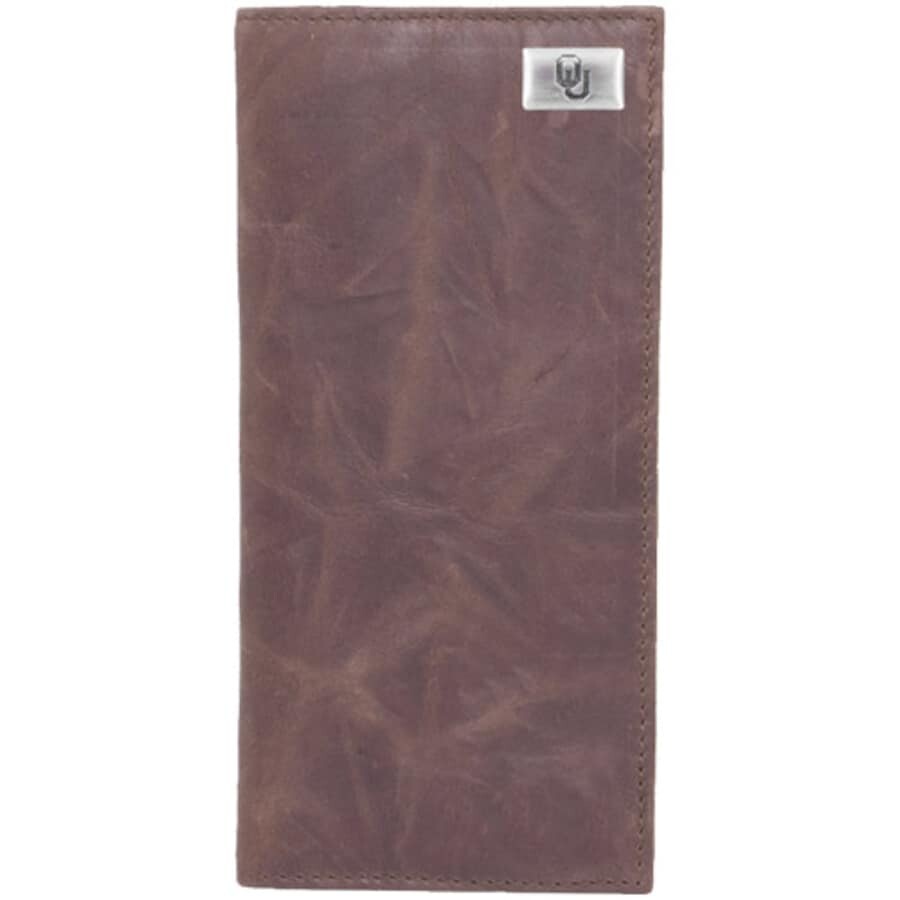 

Кошелек Eagles Wings Oklahoma Sooners, коричневый