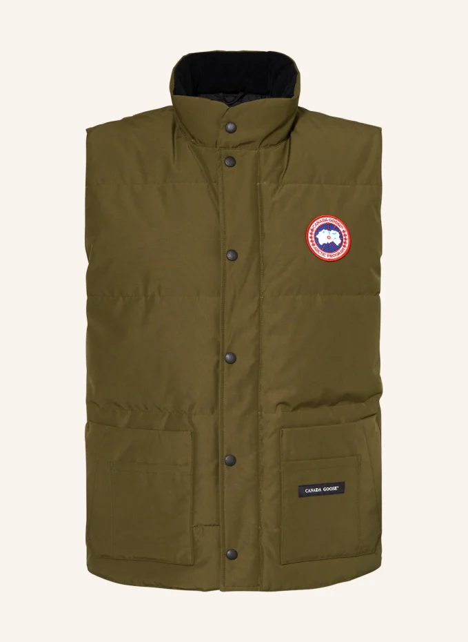 

Пуховик фристайл Canada Goose, хаки