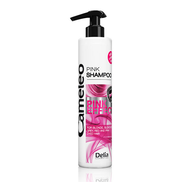 Розовый шампунь для волос Delia Cameleo Pink, 250 мл