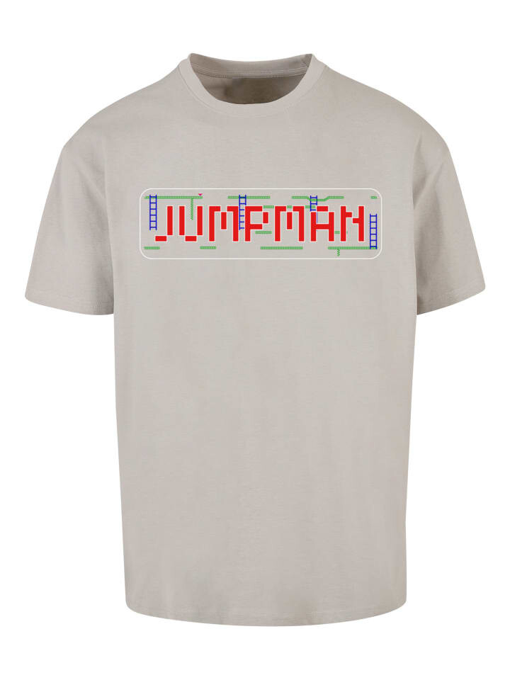 

Футболка F4NT4STIC Jumpman C64 Retro Gaming SEVENSQUARED, цвет lightasphalt
