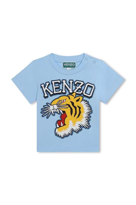 

Детская хлопковая футболка Kenzo Kids Kenzo kids, синий