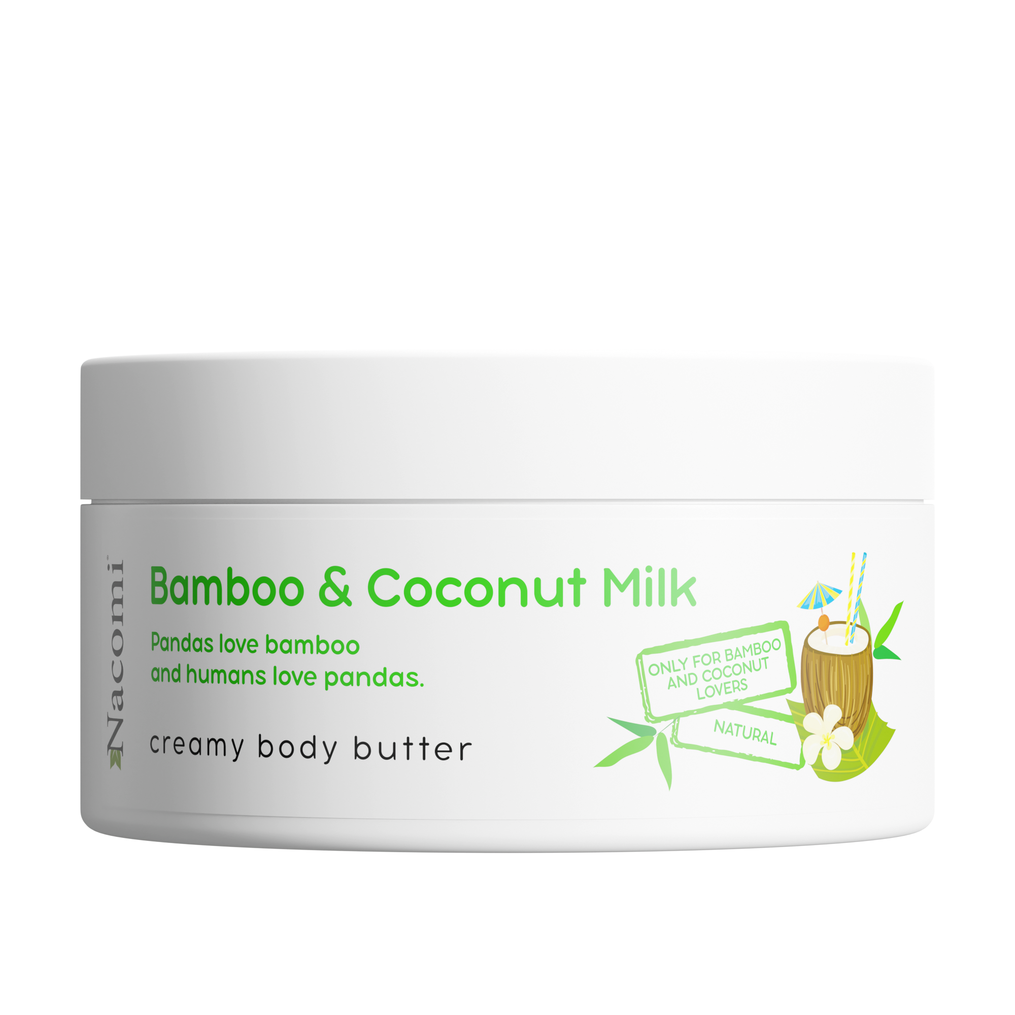 Масло для тела Nacomi Bamboo&Coconut Milk, 100 мл масло сладко сливочное маслом вверх традиционное 82 5% 180 г