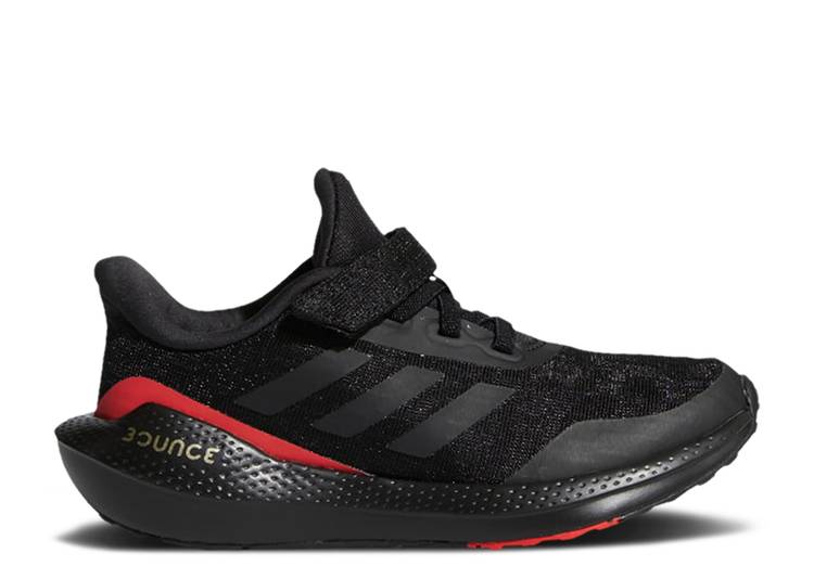 

Кроссовки Adidas EQ21 RUN VELCRO J 'BLACK VIVID RED', черный