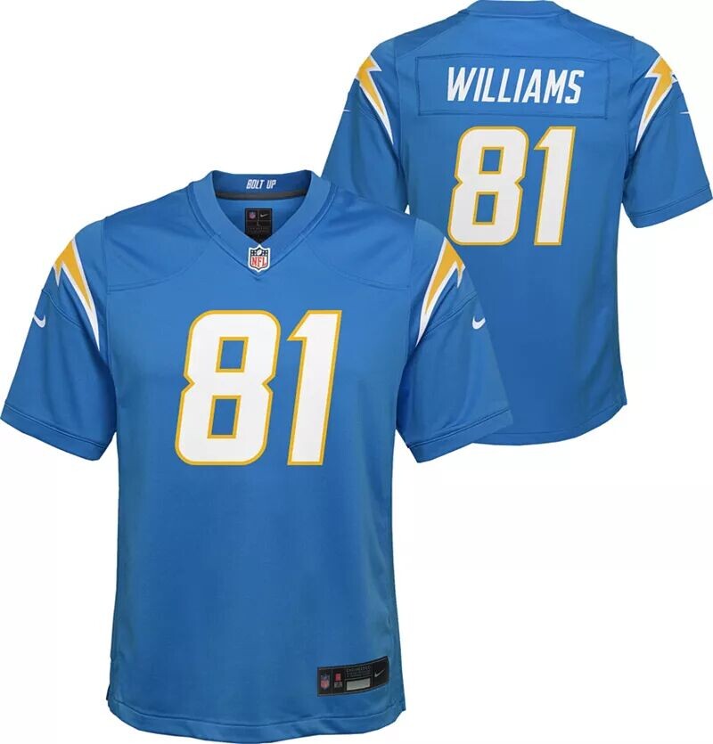 

Майка Nike Youth Los Angeles Chargers Mike Williams № 81 Blue Game