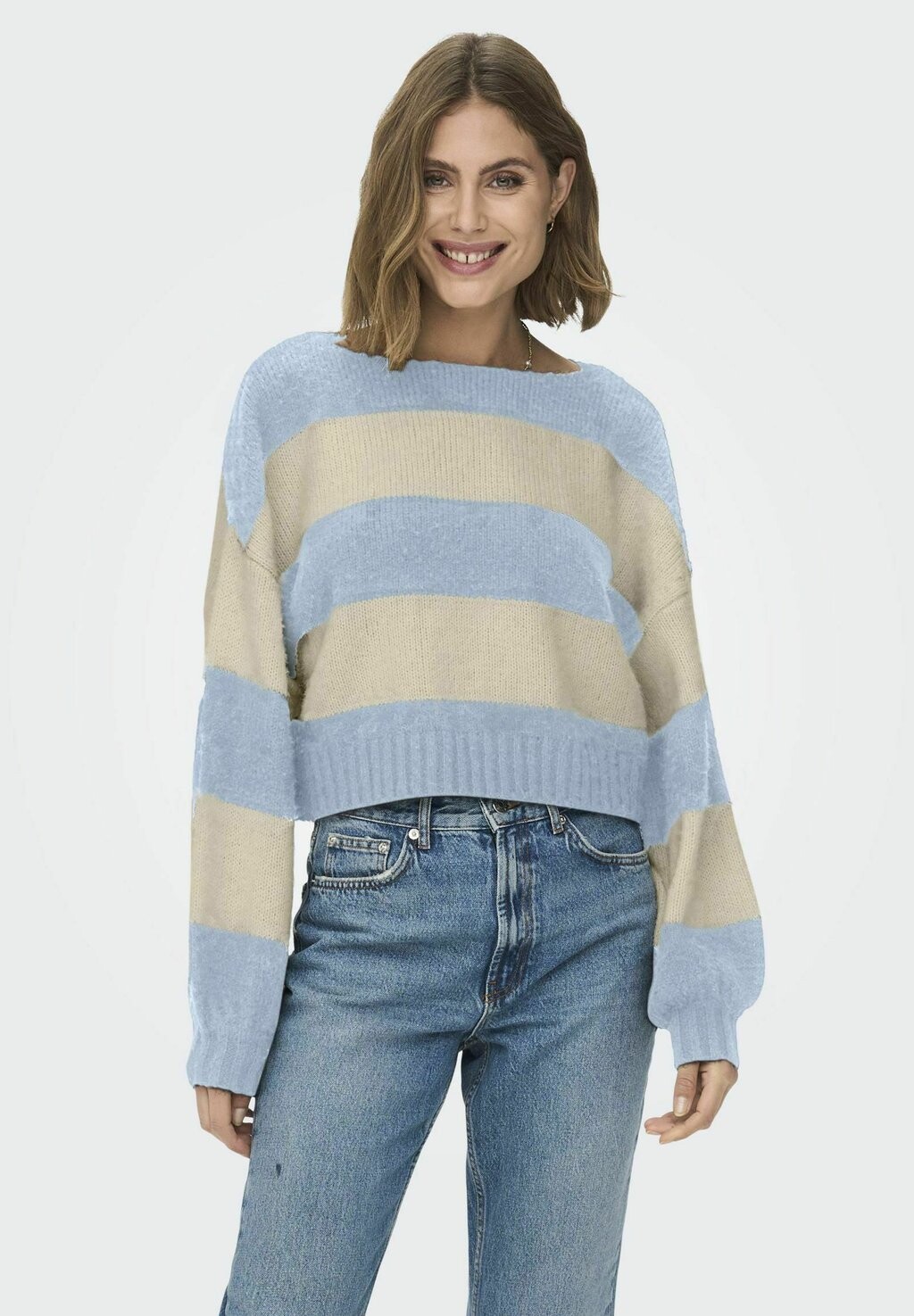 

Свитшот ONLY ONLAYA LIFE LS BOATNECK CC, цвет falls