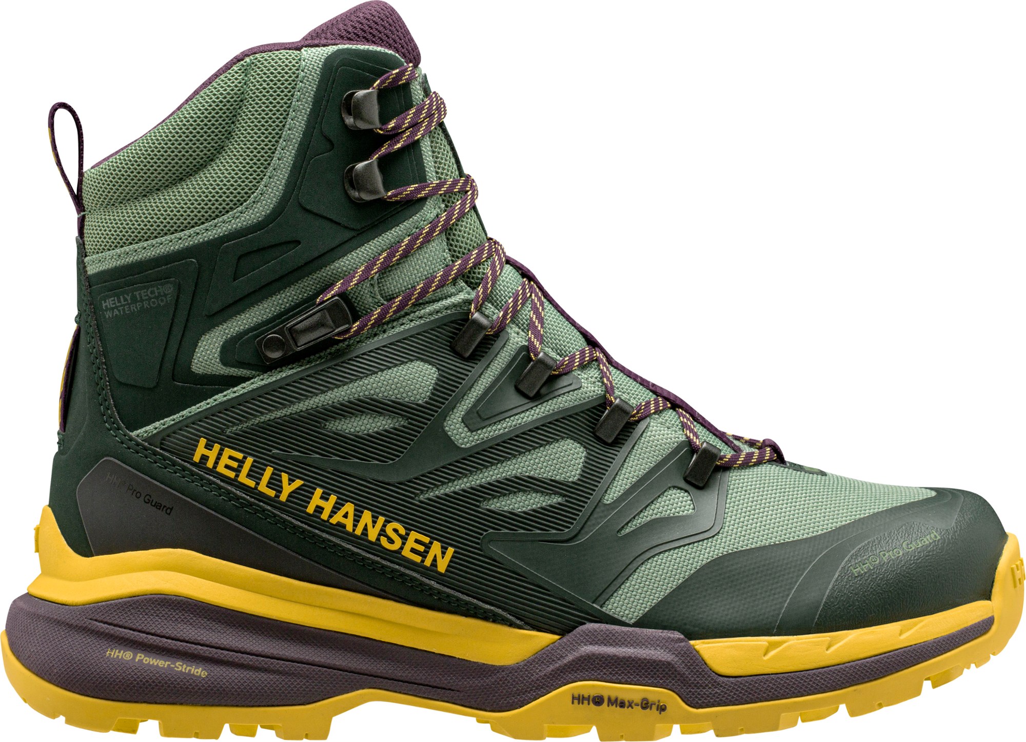 Водонепроницаемые походные ботинки Traverse HT — женские Helly Hansen, зеленый