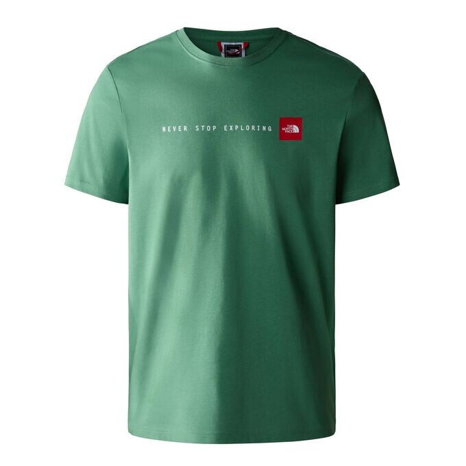 

Футболка никогда не перестанет исследовать The North Face, зеленый
