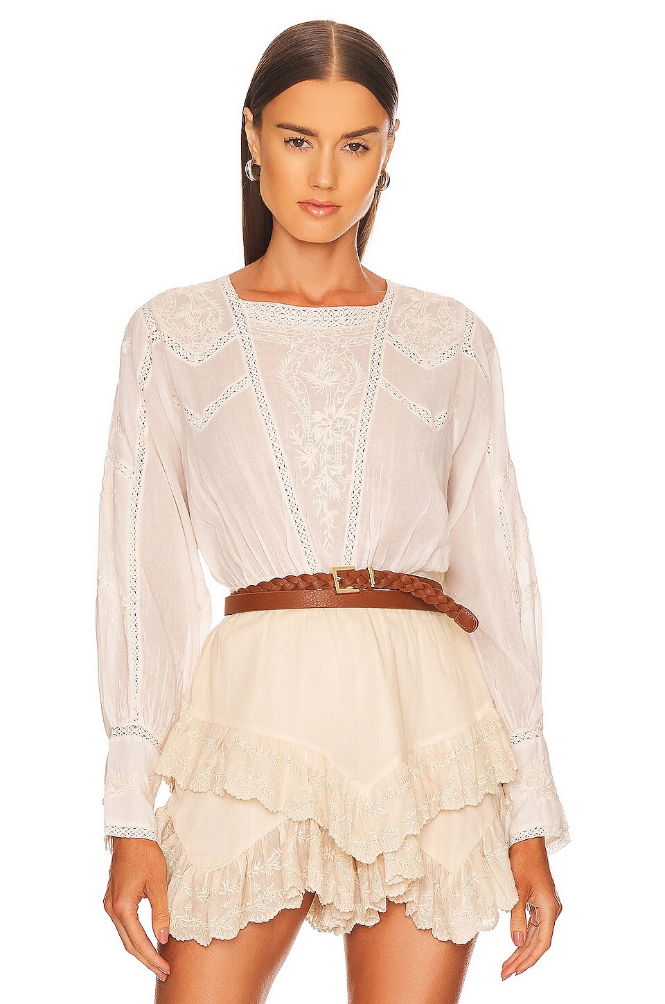 

Топ Free People Lucky Me Lace, цвет Tea