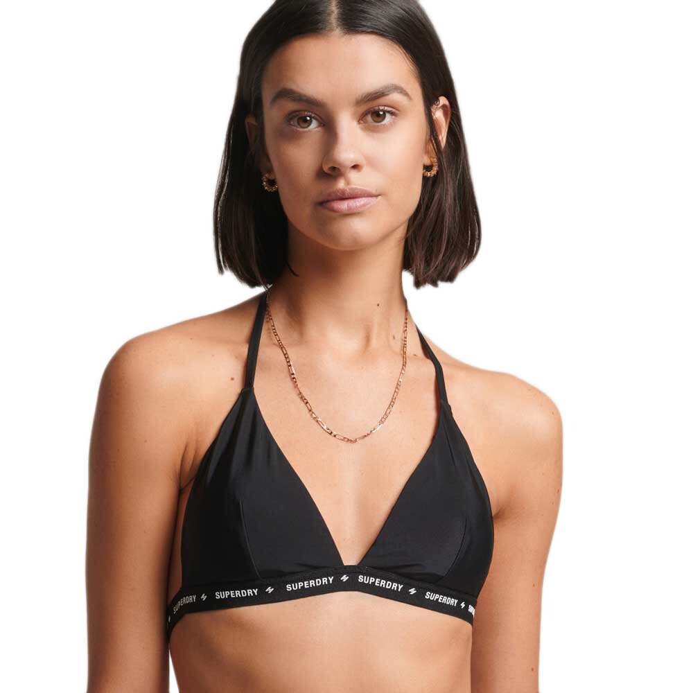 

Топ бикини Superdry Code Micro Elastic Nh, черный