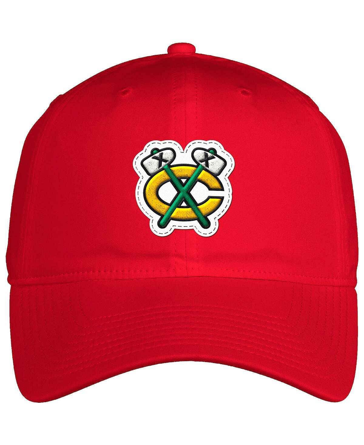 

Мужская красная регулируемая кепка с надписью Chicago Blackhawks adidas