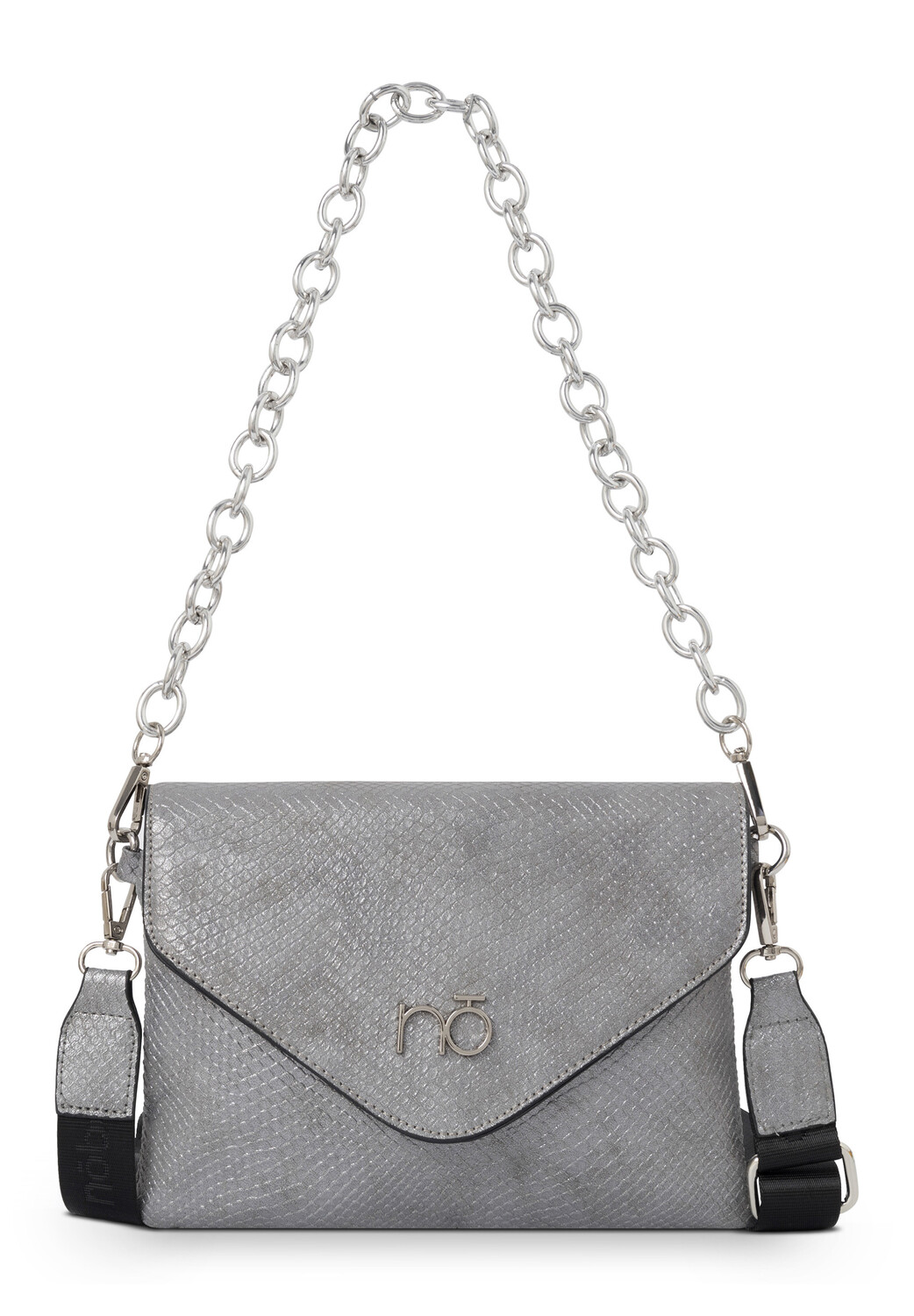 

Клатч Nobo Bags Shopper Vortex, серый