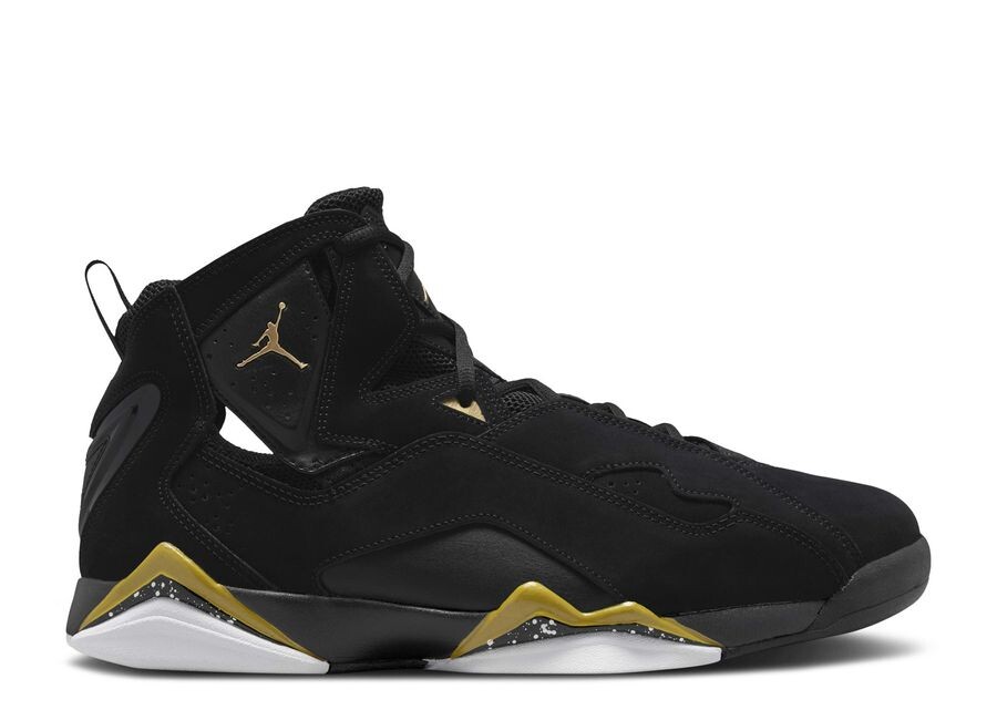 

Кроссовки Air Jordan Jordan True Flight, цвет Black Metallic Gold Speckled