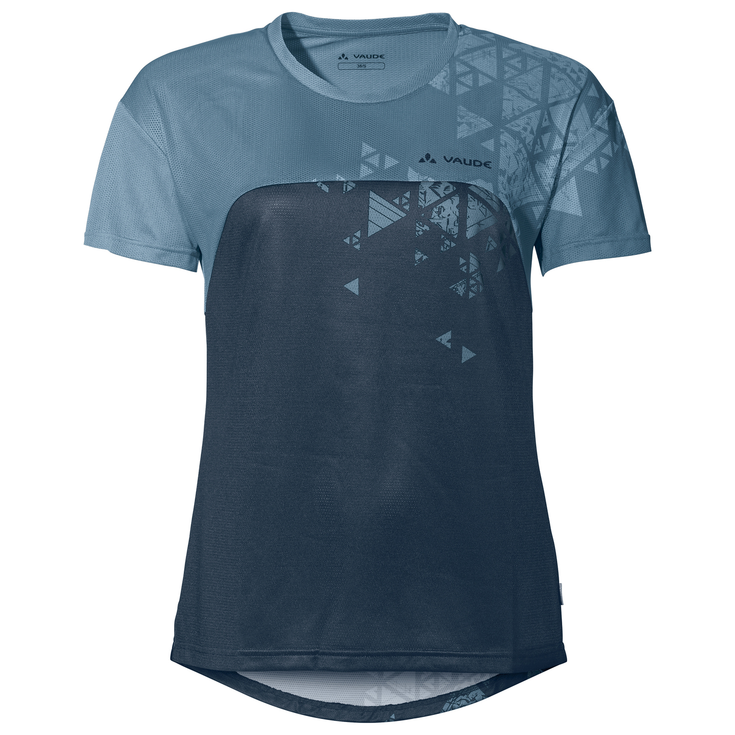 Функциональная рубашка Vaude Women's Moab T Shirt Vi, цвет Blue Gray