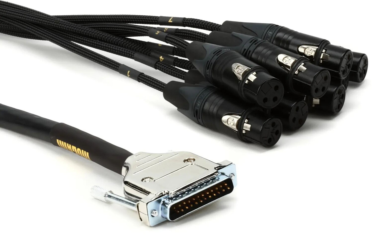 

8-канальный аналоговый интерфейсный кабель Mogami Gold DB25-XLRF — 10 футов