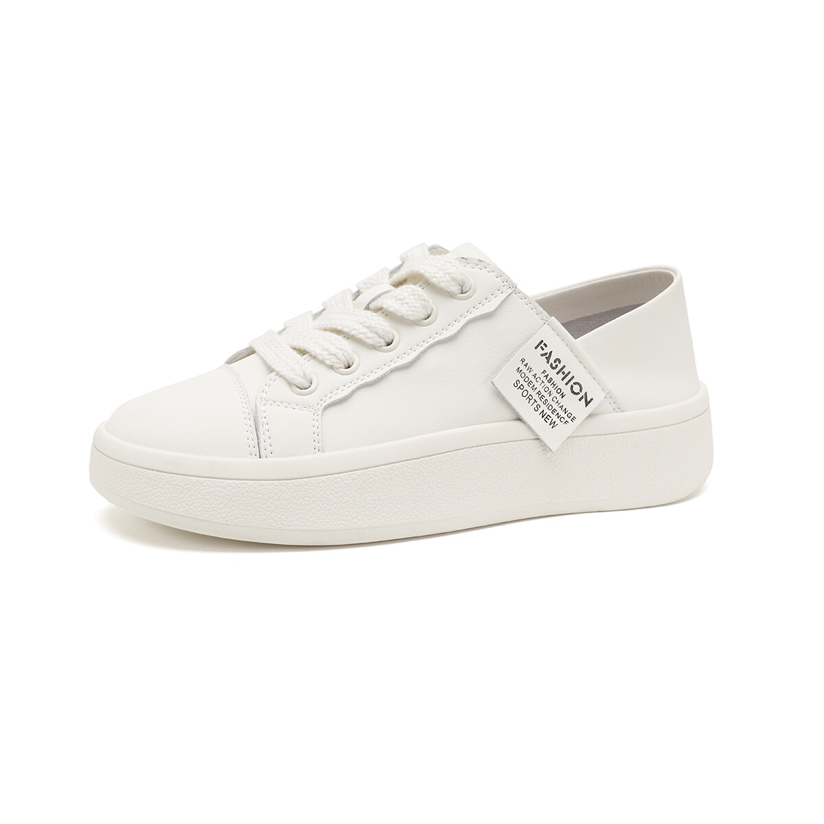 

Кроссовки D:FUSE SCANDINAVIA Skateboarding Shoes Women's Low-top Off White, цвет Off White