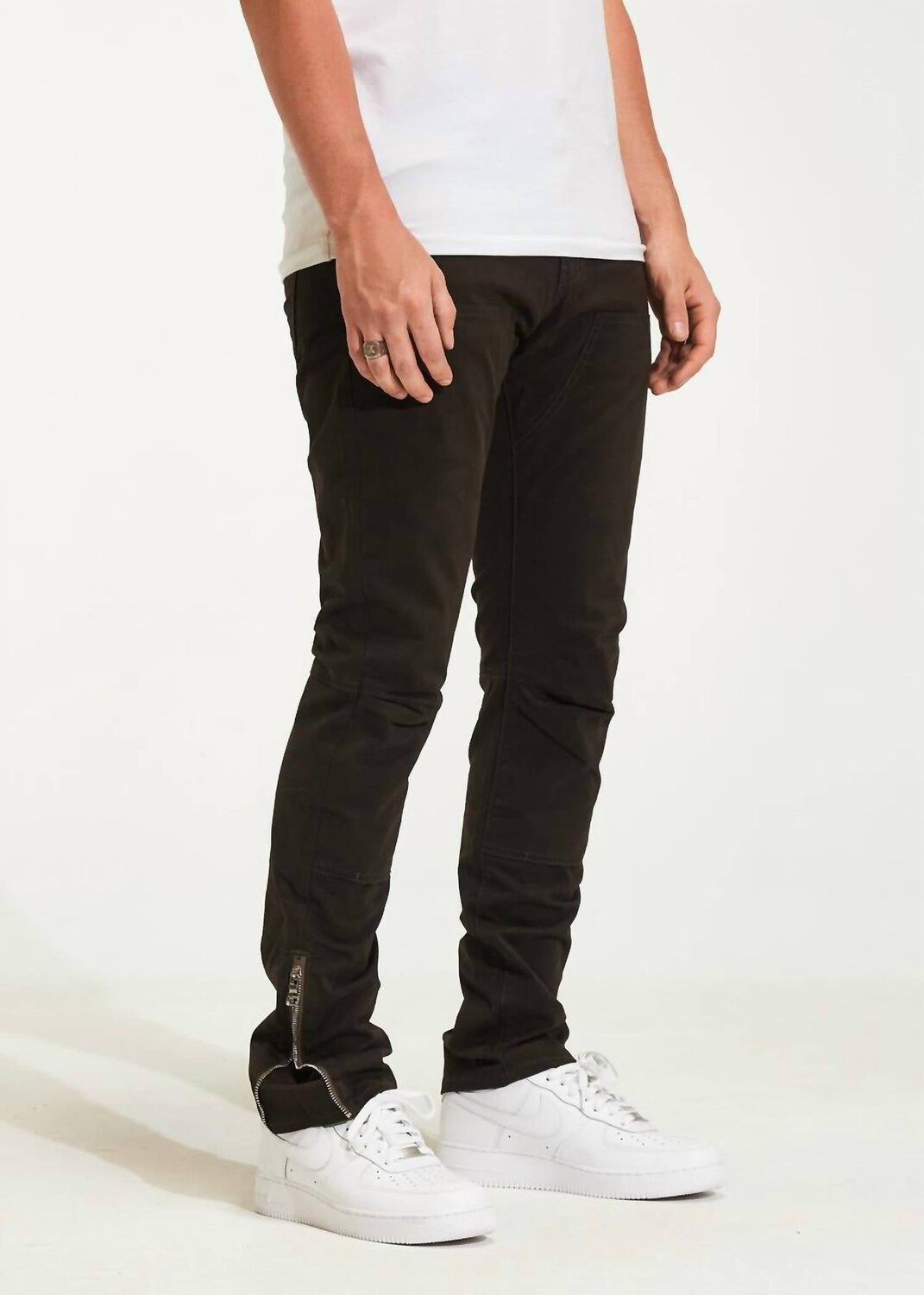 

Черные мужские брюки Smith Crysp Denim, черный